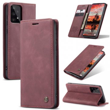 CaseMe Samsung Galaxy A33 5G Wallet Magnetic Case Red