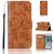 iPhone 7 Plus/8 Plus Premium Vintage Wallet Kickstand Case Brown