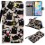 iPhone 12 Mini Embossed Cute Kitten Cat Wallet Magnetic Stand Case