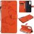Huawei P Smart 2021 Embossed Butterfly Wallet Magnetic Stand Case Orange