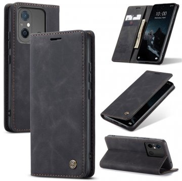 CaseMe Xiaomi Redmi 11A/12C Wallet Suede Leather Case Black