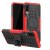 Samsung Galaxy A70 Hybrid Rugged PC + TPU Kickstand Case Red