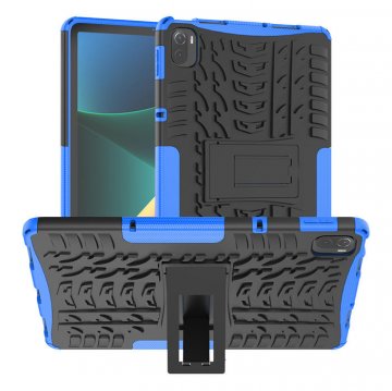 Xiaomi Mi Pad 5 Pro Hybrid Rugged Kickstand Case Blue