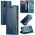 CaseMe Samsung Galaxy A14 5G Wallet Magnetic Case Blue