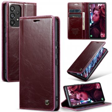 CaseMe Samsung Galaxy A53 5G Wallet Kickstand Magnetic Case Red
