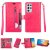 Samsung Galaxy S21/S21 Plus/S21 Ultra Zipper Pocket Wallet Stand Case Rose