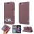 iPhone 6/6s Cat Pattern Wallet Magnetic Stand Leather Case Brown