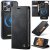 CaseMe iPhone 13 Pro Max 2-in-1 Magnetic Wallet Case – Wireless Charging & RFID Blocking Black