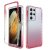 Samsung Galaxy S21 Ultra Shockproof Clear Gradient Cover Red