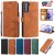 Samsung Galaxy S21 Plus Wallet RFID Blocking Kickstand Case Brown