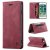 Autspace iPhone 7 Plus/8 Plus Wallet Kickstand Magnetic Shockproof Case Red