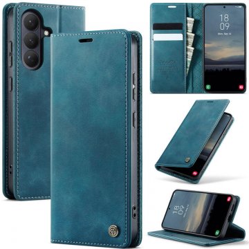 CaseMe Samsung Galaxy S26 Plus Magnetic Wallet Case with RFID Blocking Blue