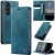 CaseMe Samsung Galaxy S26 Magnetic Wallet Case with RFID Blocking Blue