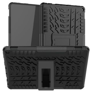 Amazon Fire HD 10/Fire HD 10 Plus 2021 Hybrid Rugged Stand Case Black