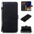 Samsung Galaxy A60 Wallet Kickstand Magnetic Leather Case Black