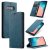 CaseMe Samsung Galaxy S10e Wallet Magnetic Flip Case Blue