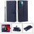 iPhone 13 Mini Wallet Kickstand Magnetic Case Dark Blue