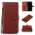 Xiaomi Redmi K20 Wallet Kickstand Magnetic PU Leather Case Brown