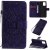 Samsung Galaxy A91/S10 Lite Embossed Sunflower Wallet Stand Case Purple