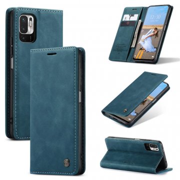 CaseMe Xiaomi Redmi Note 10 5G Wallet Kickstand Case Blue