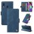 YIKATU Samsung Galaxy A40 Skin-touch Wallet Kickstand Case Blue