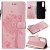 Huawei P Smart 2021 Embossed Tree Cat Butterfly Wallet Stand Case Rose Gold