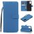 Samsung Galaxy S20 Ultra Wallet Kickstand Magnetic PU Leather Case Sky Blue