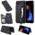 iPhone 7 Plus/8 Plus Wallet Magnetic Stand Shockproof Cover Black
