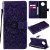 Xiaomi Mi 10T Lite Embossed Sunflower Wallet Magnetic Stand Case Purple