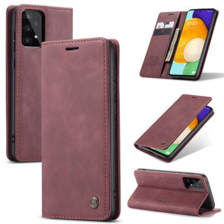 CaseMe Samsung Galaxy A53 5G Wallet Magnetic Case Red