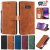 Samsung Galaxy S8 Plus Wallet RFID Blocking Kickstand Case Brown