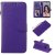 Huawei P30 Lite Wallet Stand Magnetic PU Leather Case Purple