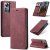 CaseMe Xiaomi 12 Pro Wallet Magnetic Case Red