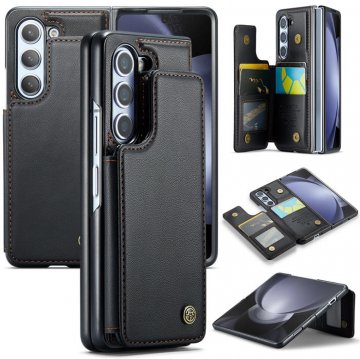 CaseMe Samsung Galaxy Z Fold5 RFID Blocking Card Holder Case Black