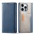 LC.IMEEKE iPhone 13 Pro Magnetic Stand Case With Card Slots Blue