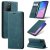 CaseMe Samsung Galaxy A91/S10 Lite Wallet Kickstand Case Blue