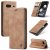 CaseMe Google Pixel 7 Wallet Kickstand Magnetic Case Brown