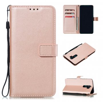 Xiaomi Redmi Note 8 Pro Wallet Kickstand Magnetic Case Rose Gold