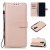 Xiaomi Redmi Note 8 Pro Wallet Kickstand Magnetic Case Rose Gold