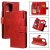 Xiaomi Mi 11 Wallet 9 Card Slots Magnetic Case Red