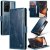 CaseMe Samsung Galaxy Note 20 Ultra Wallet Kickstand Magnetic Case Blue