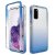 Samsung Galaxy S20 Shockproof Clear Gradient Cover Blue