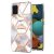 Samsung Galaxy A51 Flower Pattern Marble Electroplating TPU Case Crown