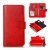 Samsung Galaxy Note 10 Plus Wallet 9 Card Slots Stand Case Red