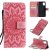 Samsung Galaxy A51 Embossed Sunflower Wallet Stand Case Pink