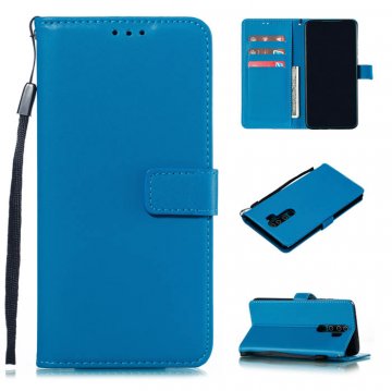 Xiaomi Redmi Note 8 Pro Wallet Kickstand Magnetic Case Sky Blue