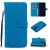 Xiaomi Redmi Note 8 Pro Wallet Kickstand Magnetic Case Sky Blue