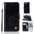 iPhone 6/6s Premium Vintage Wallet Kickstand Case Black