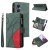 OnePlus Nord N20 5G Zipper Wallet Magnetic Stand Case Green
