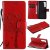 Motorola Edge Embossed Tree Cat Butterfly Wallet Stand Case Red